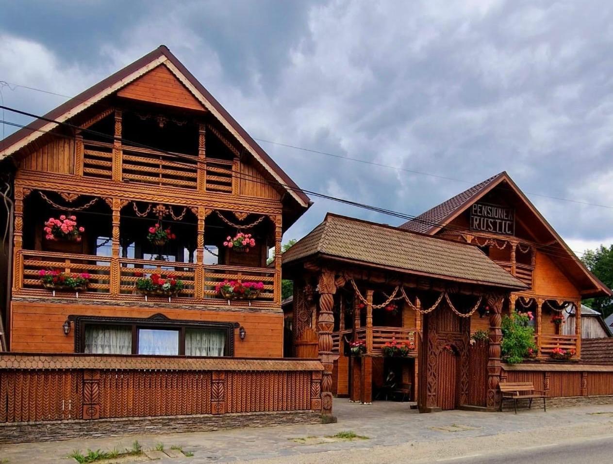 Pensiunea Rustic Oncesti Kültér fotó