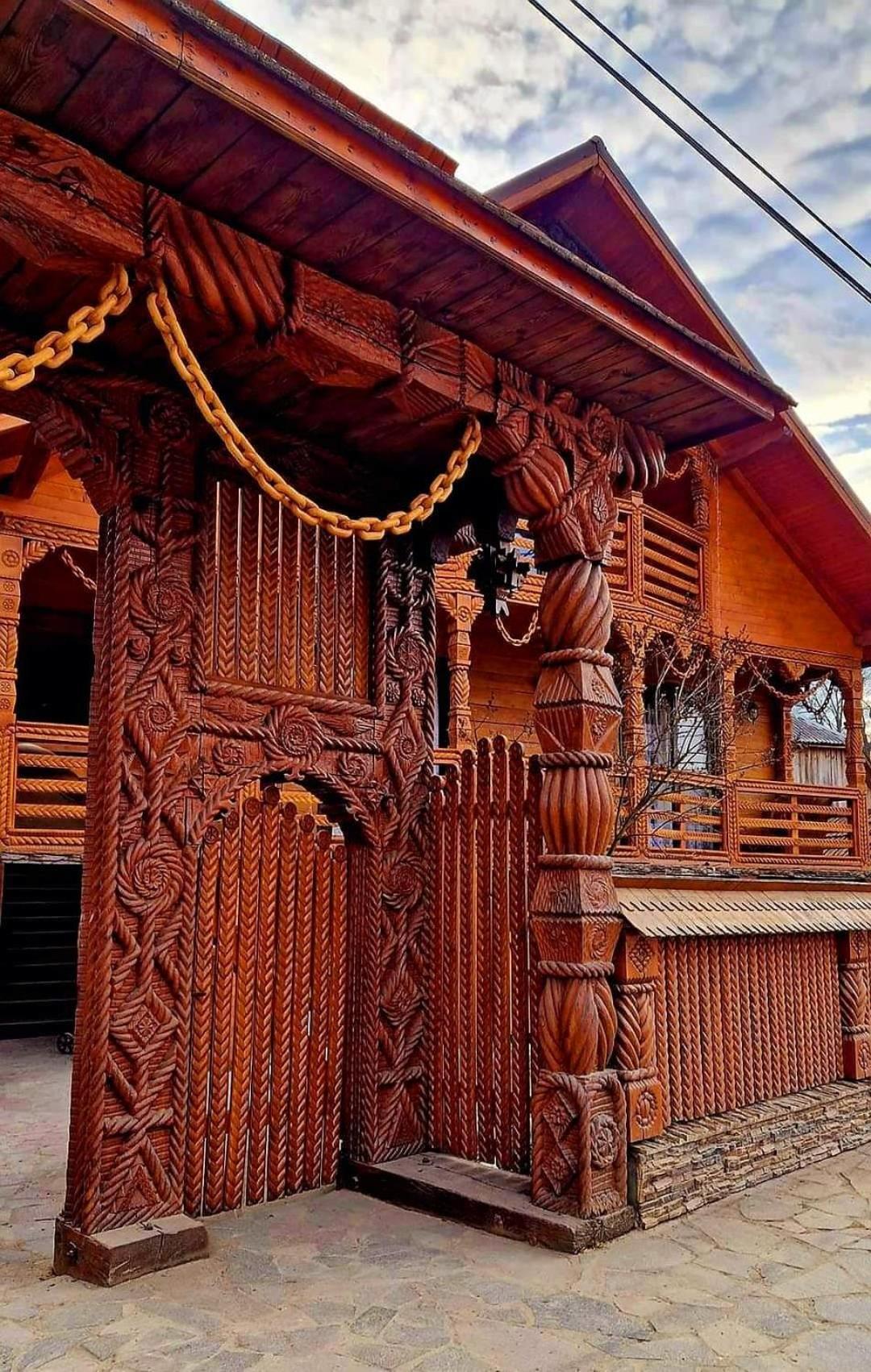 Pensiunea Rustic Oncesti Kültér fotó